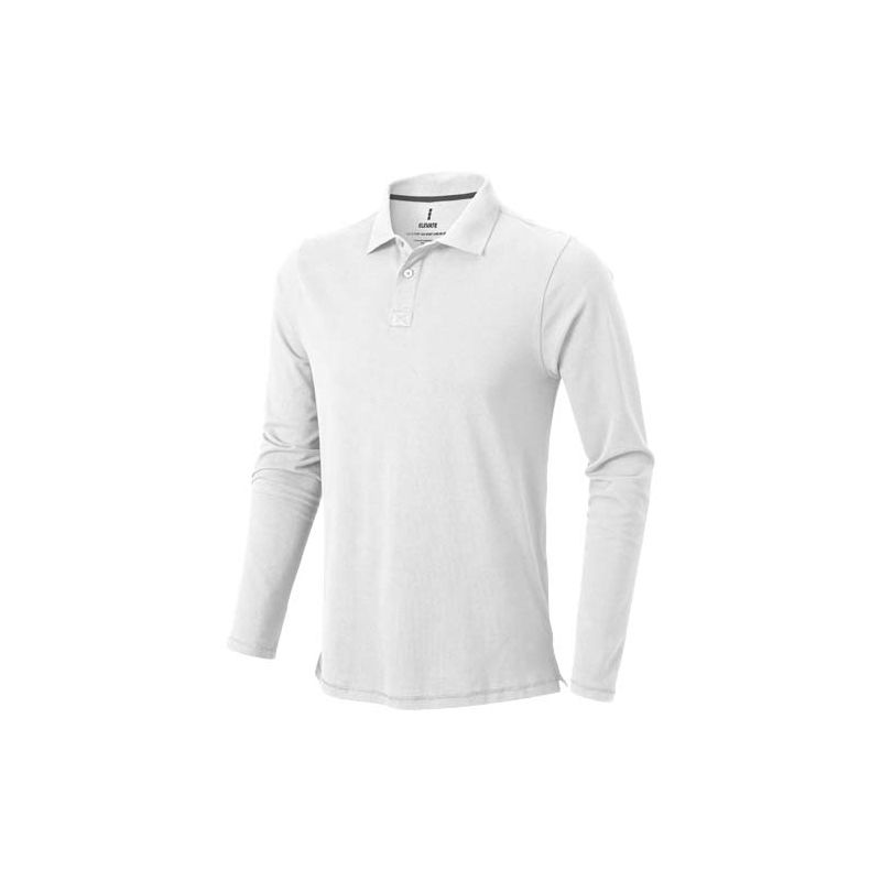 Polo de manga comprida Oakville de homem