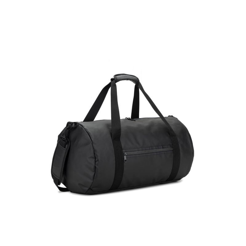 OSASCO SPORT Bolsa de deporte cilíndrica de poliéster reciclado 600D de alta densidad con compartimento lateral para zapatos