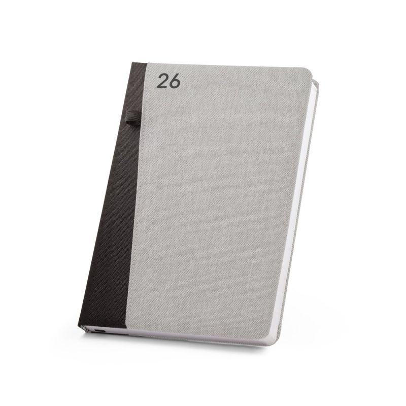 Agenda LARSSON A5 en poliéster reciclado (100% rPET)