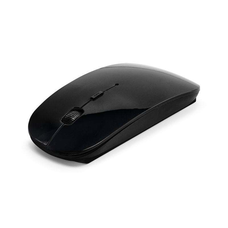 BLACKWELL Ratón inalámbrico con pilas de ABS reciclado (100% rABS)