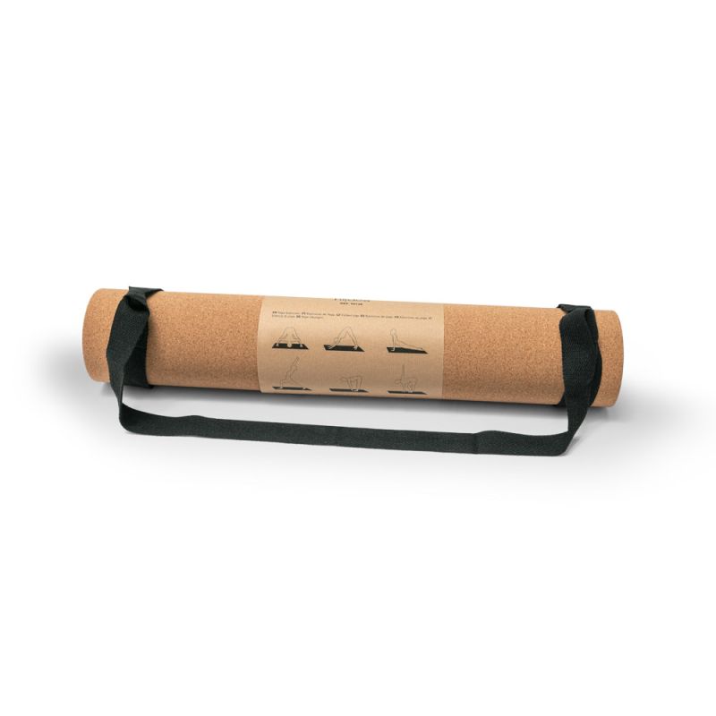 GERES Esterilla de yoga de corcho y TPE con grosor de hasta 37 mm