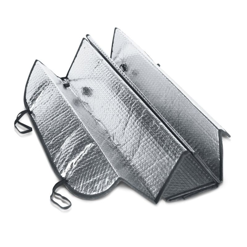 CRADLE Protector solar para coches en PE y forrado de aluminio