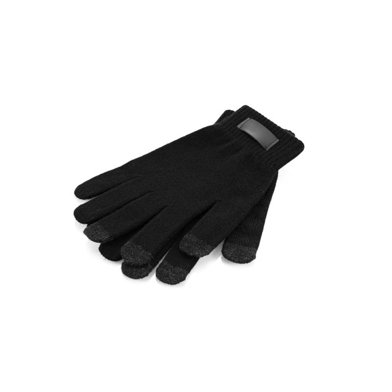 BURROW Guantes de poliéster reciclado (100% rPET), con puntas táctiles