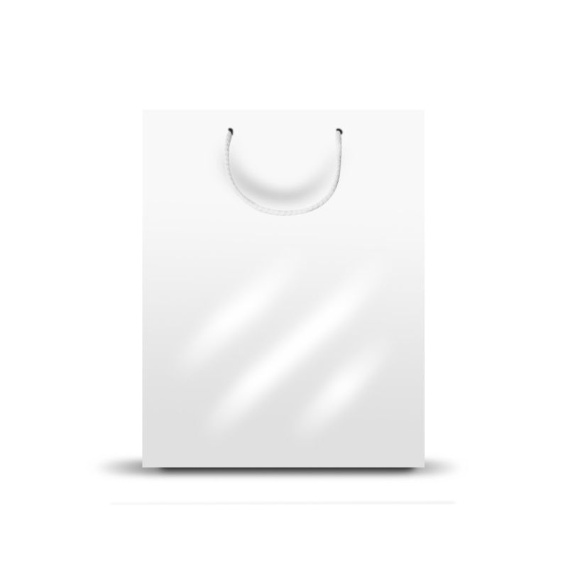 MidBag Saco de Papel Mediano, Vertical, Brillante