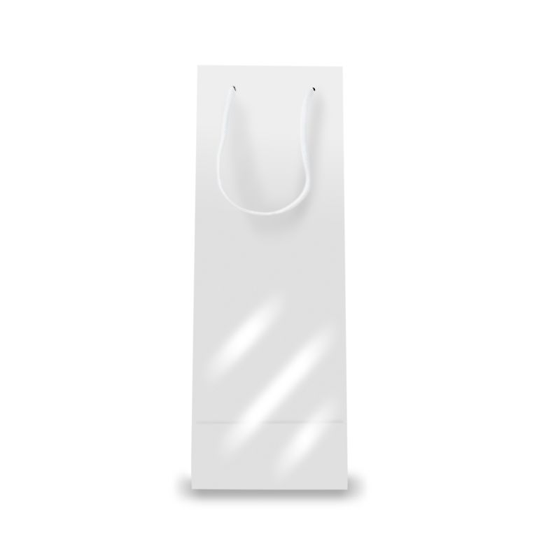 VinoBag Bolsa de Papel, Garrafa de Vinho, Brillante