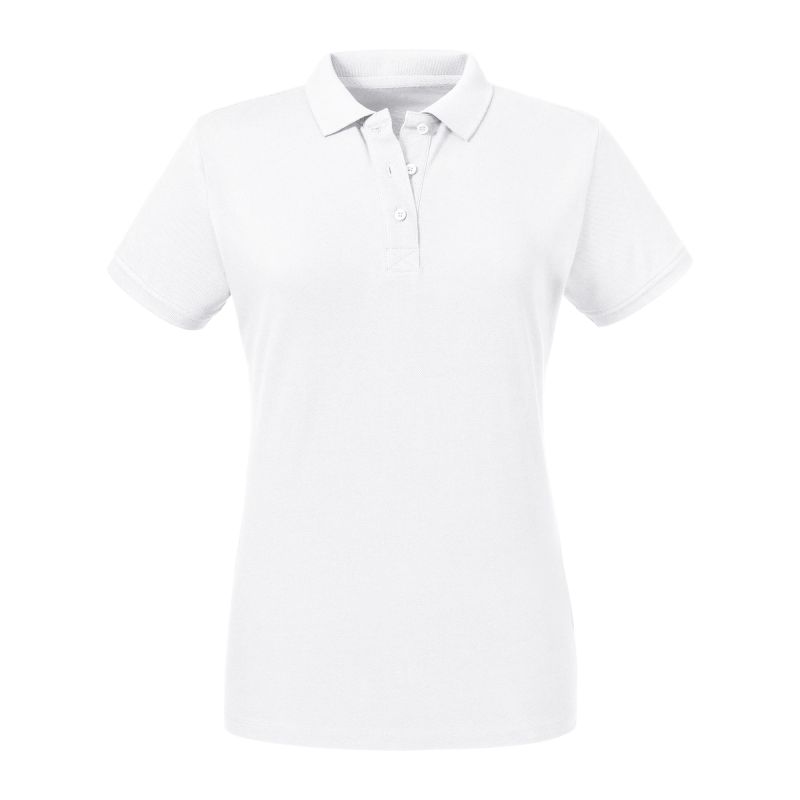 Pure Organic Polo Polo Pure Organic Ladies 215g - Branco