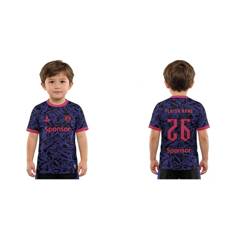 Camiseta Equipamiento Niño 100% Personalizado VISEU, MICROPERFORADO