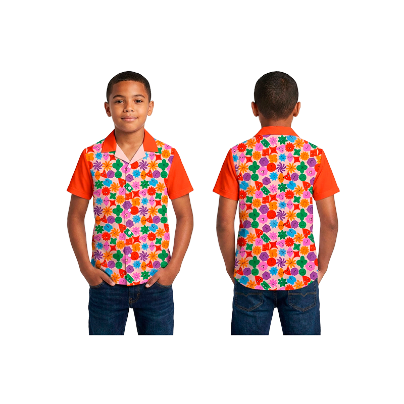 Camisa Niño 100% Personalizada HAWAII, LISA