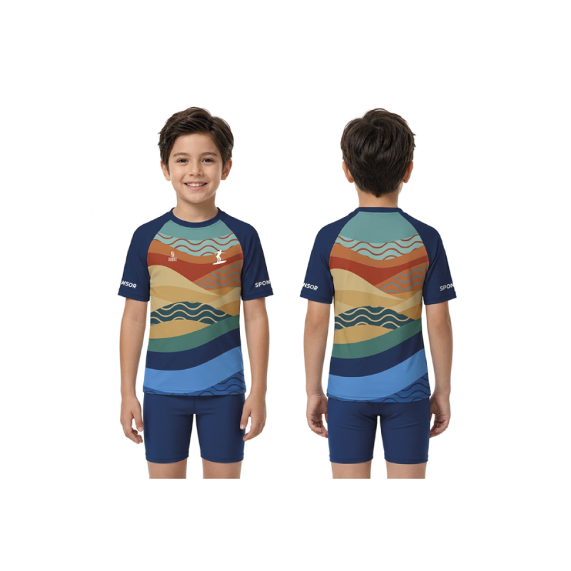 Camiseta Niño de Surf 100% Personalizada SLATER, ELASTANO
