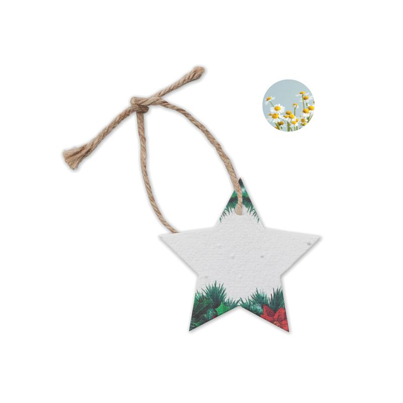 Christmas seed paper