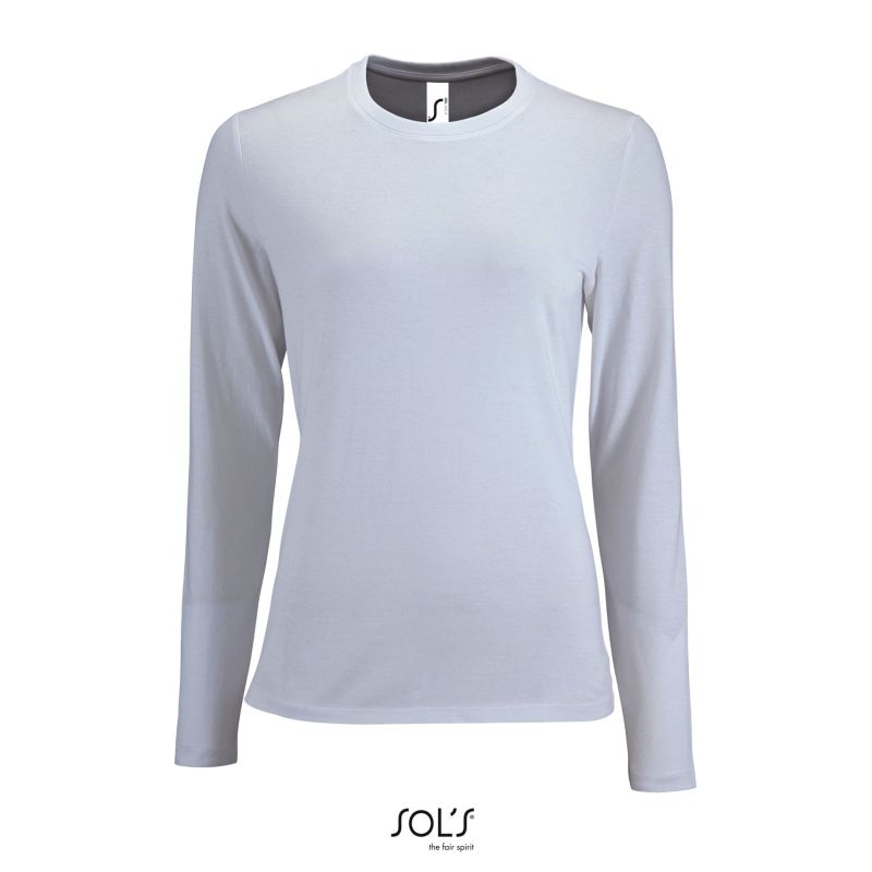T-SHIRT SOL'S Imperial LSL WOMEN