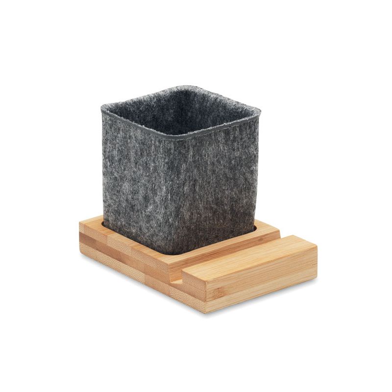 Porta-canetas feltro RPET