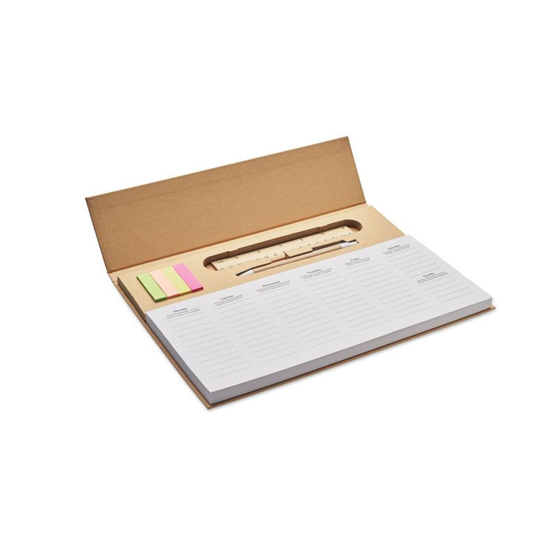 Agenda semanal de secretária