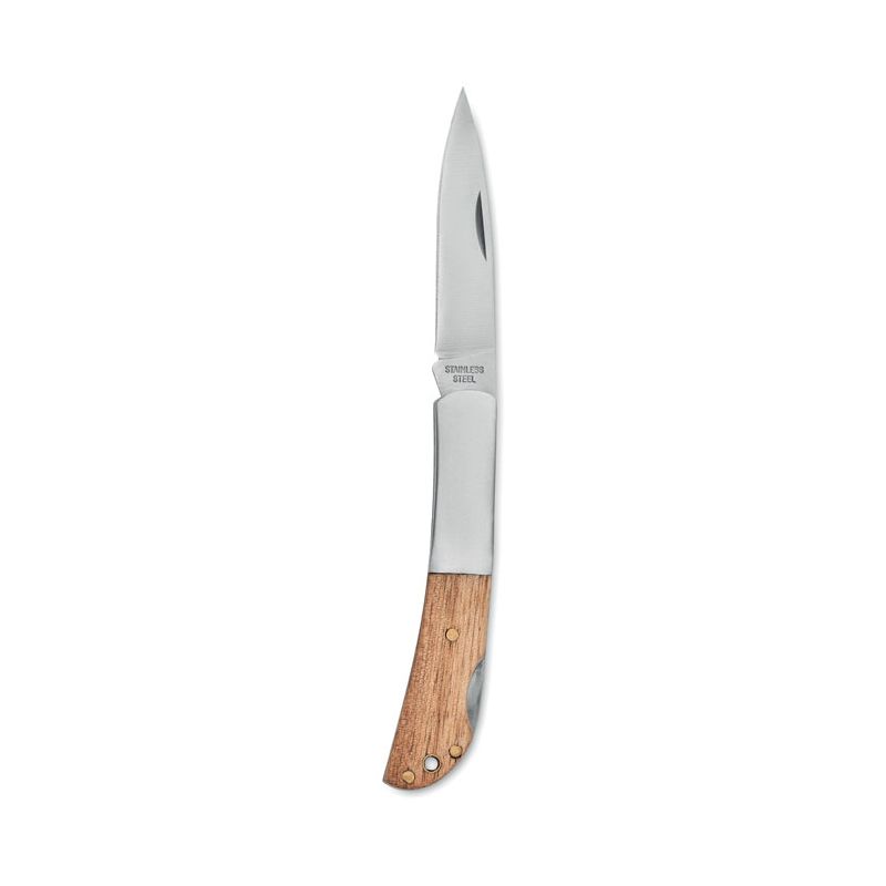 Navaja plegable de acacia
