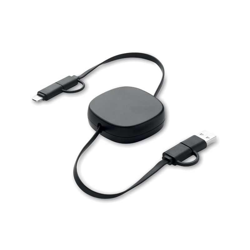 Conjunto de cabos retráteis