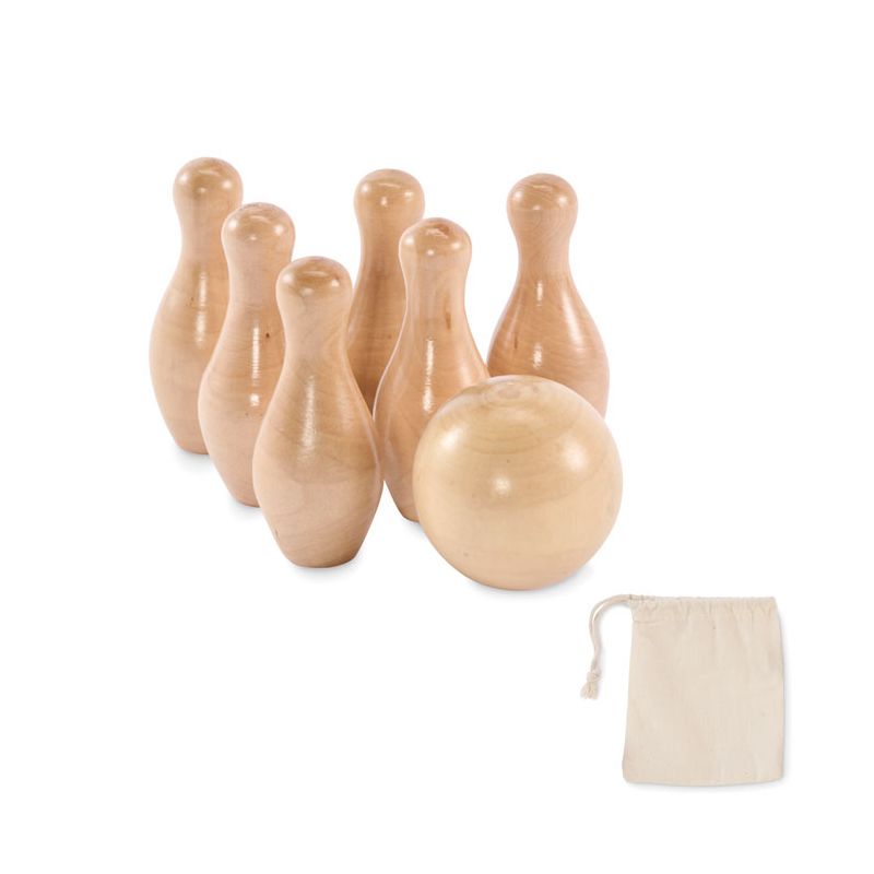 Minijuego de bolos de madera