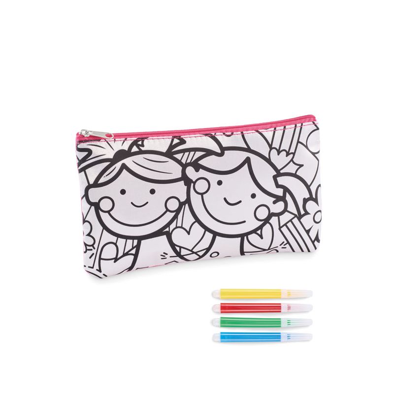 Estuche con rotuladores