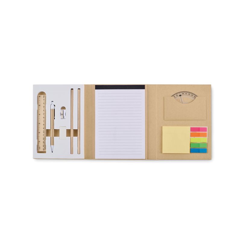 Set de artículos de papelería