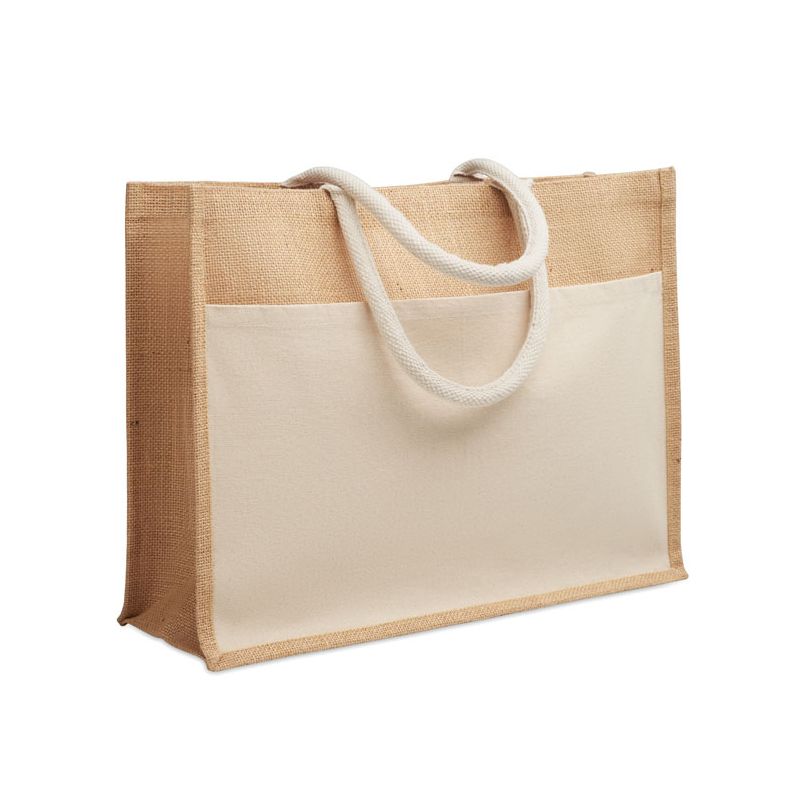 Bolsa de compras de yute