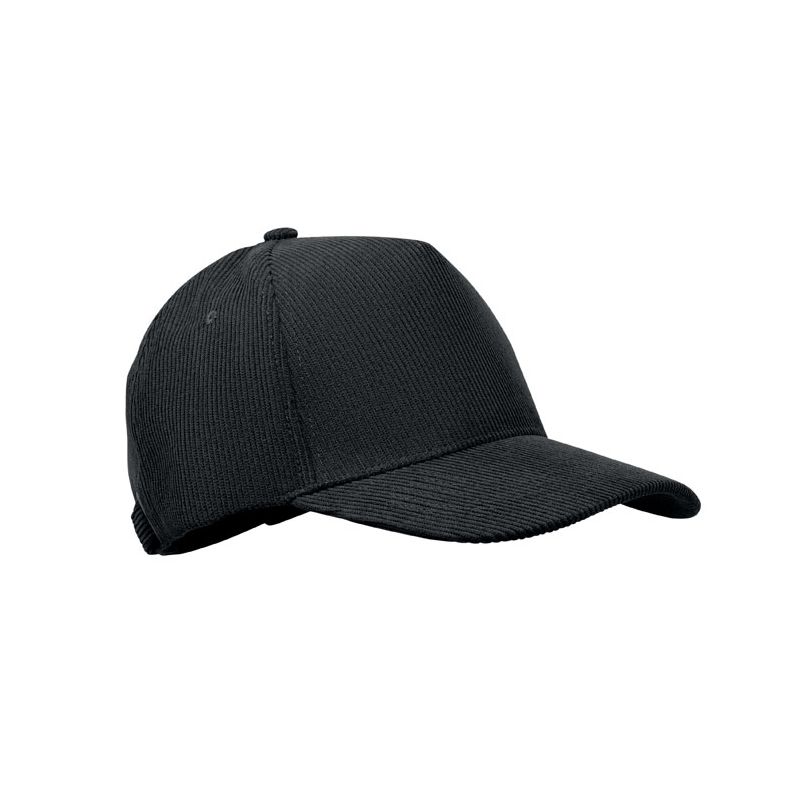 Gorra de pana de 5 paneles