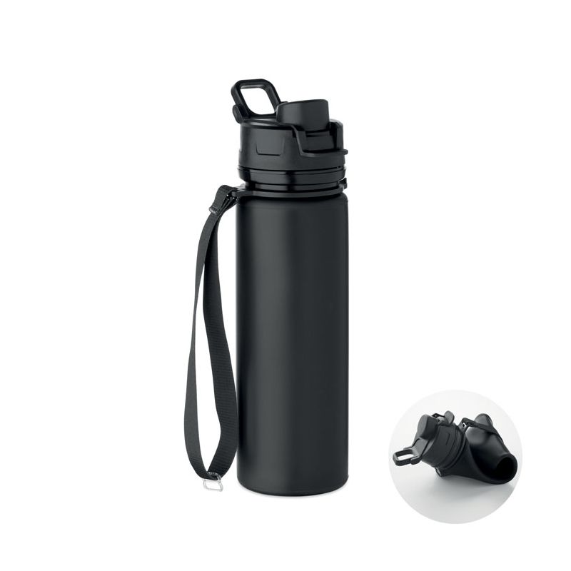 Botella plegable de silicona
