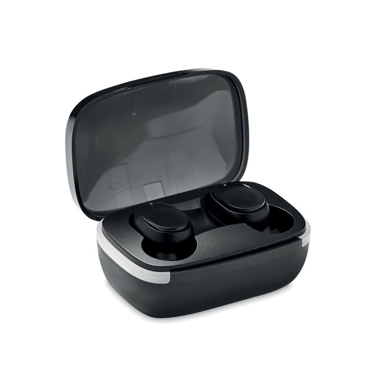 Fones TWS com caixa de carga