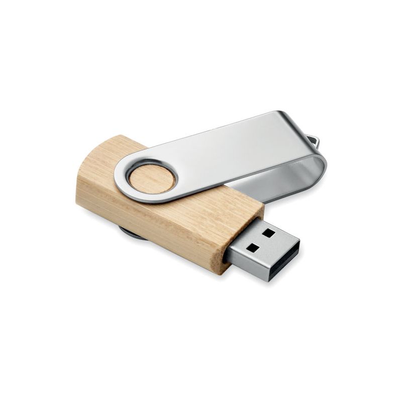 USB de bambú Techmate 16GB     MO6898-40