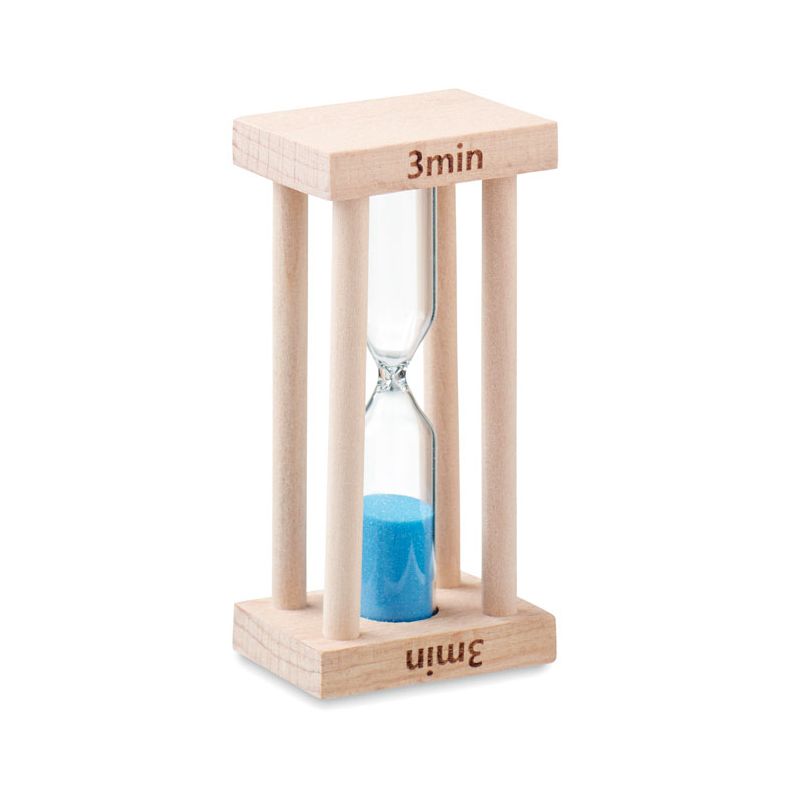 Reloj de arena de madera 3 minutos