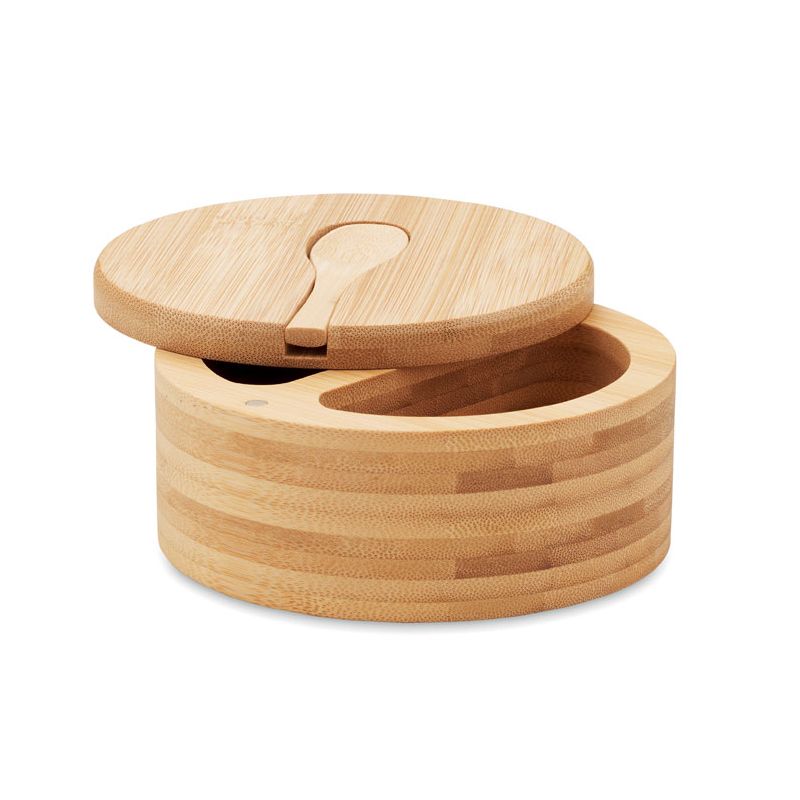 Caja para sal y pimienta de bambú