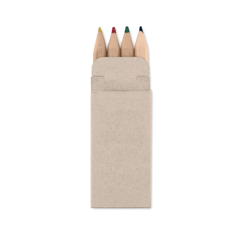 Mini Set de 4 lápices de colores