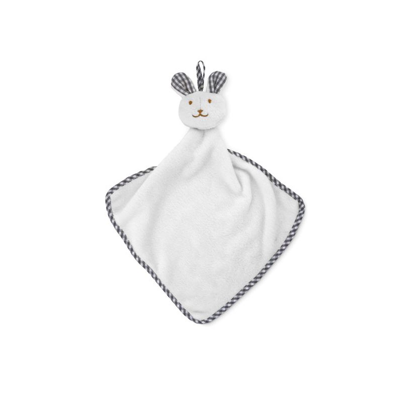 Babero conejo de peluche
