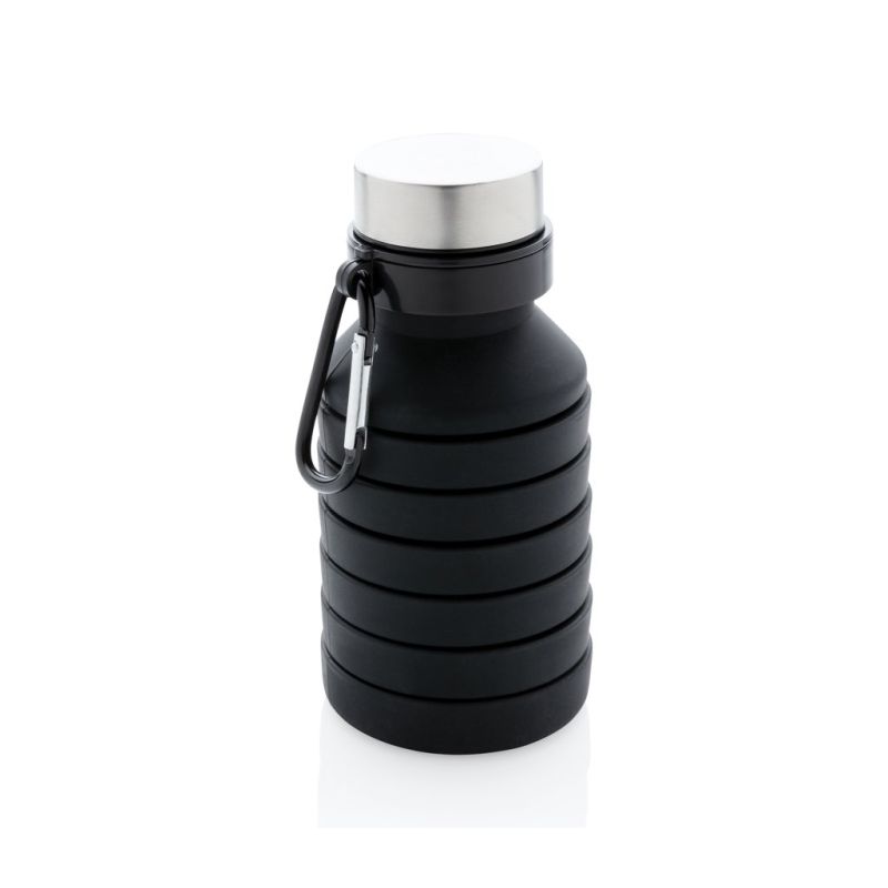 Dripless Faltbare Silikonflasche mit Deckel