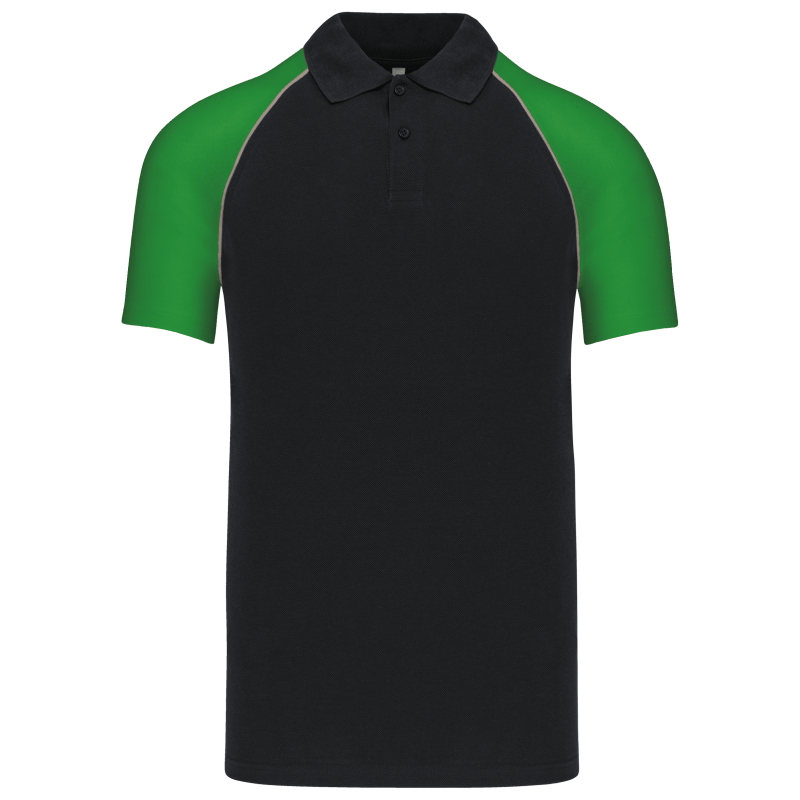 Polo de hombre bicolor