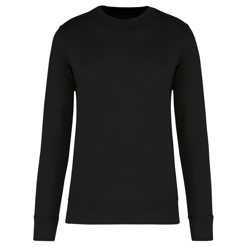Sweatshirt eco-responsável com decote redondo de criança