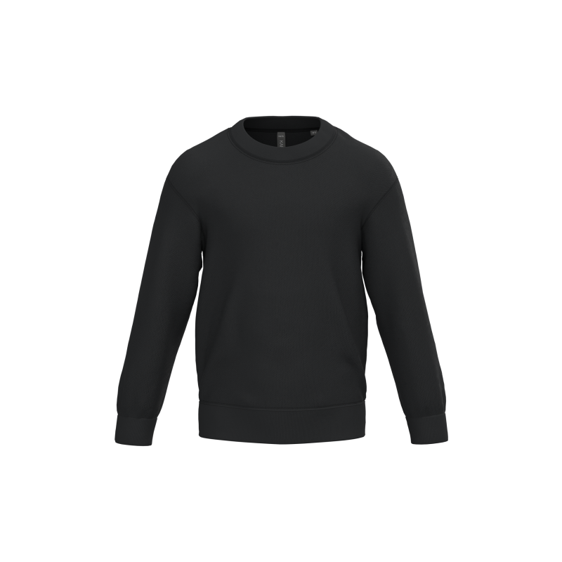 Sweatshirt de criança com decote redondo