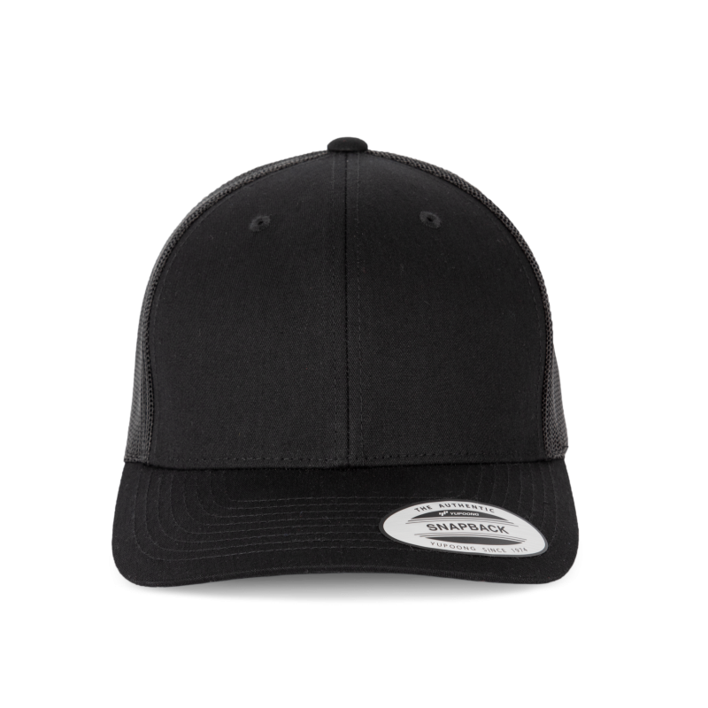Boné Trucker modelo retro - 6 painéis