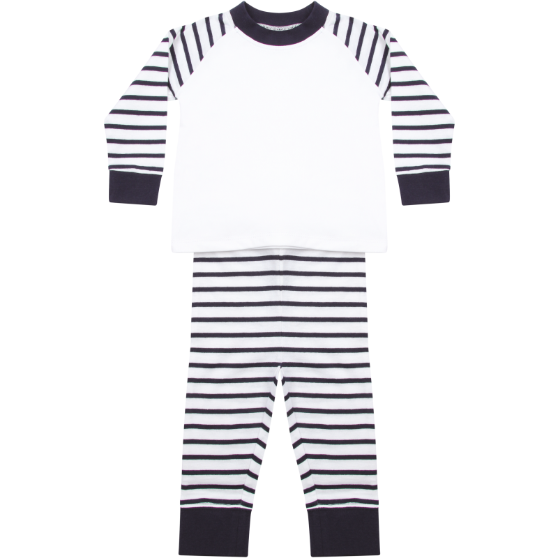 Pijama às riscas