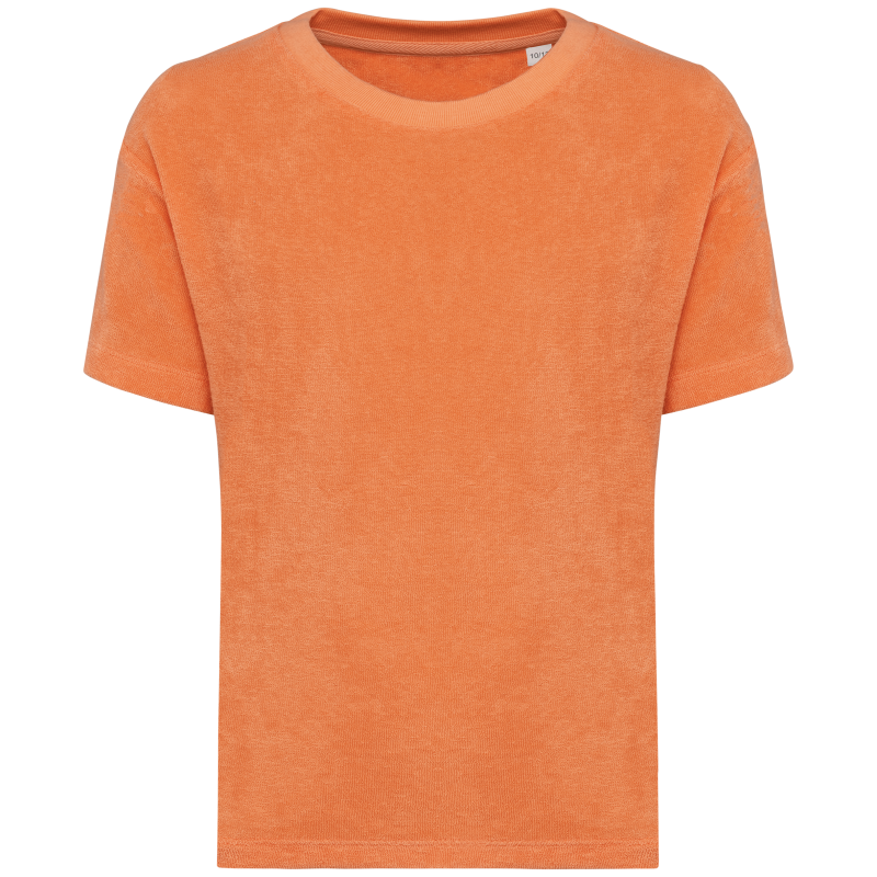 T-shirt eco-responsável em malha turca de menina
