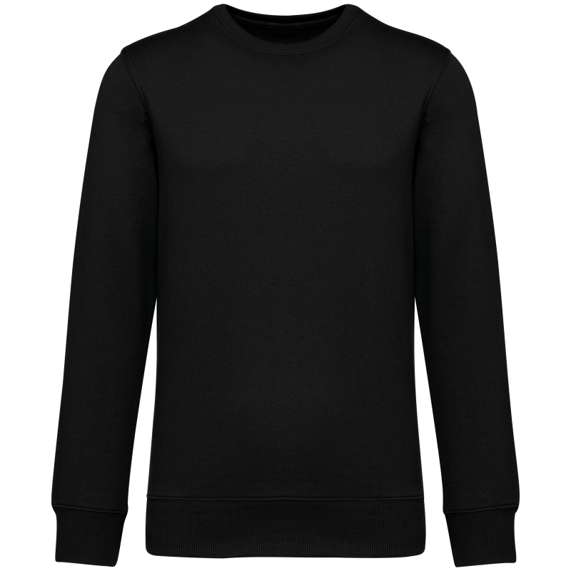 Sweatshirt eco-responsável decote redondo com ombros descaídos French Terry unissexo