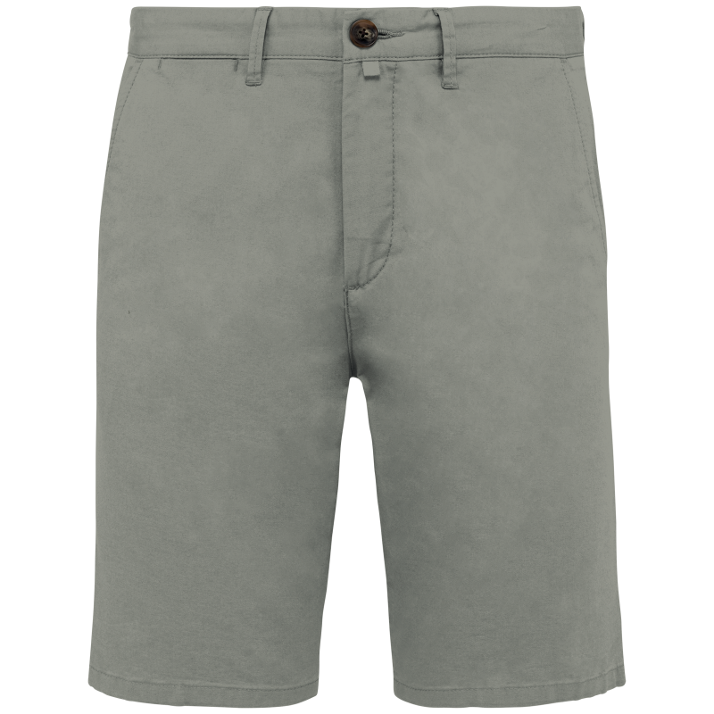 Bermuda chino eco-responsável de homem