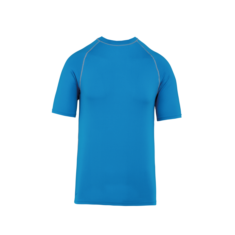 T-shirt técnica  de criança de manga curta com protecção anti-UV