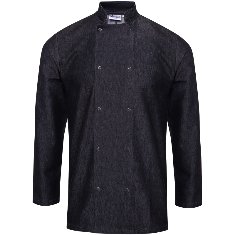 Jaleca Denim de chef de cozinha