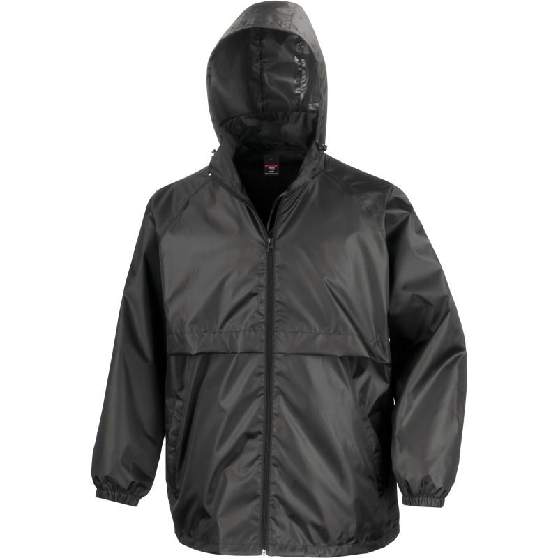 Windbreaker forrado em rede
