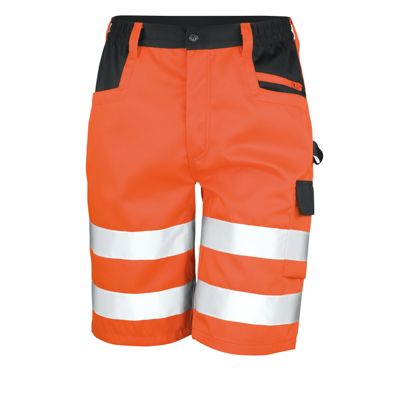 Calções cargo de segurança