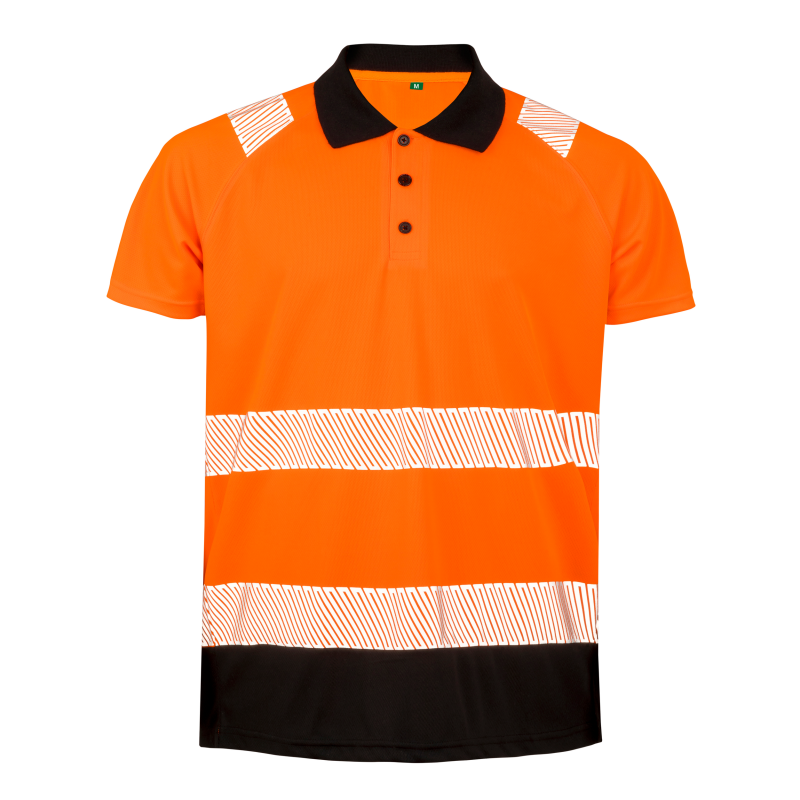 Polo de segurança de material reciclado