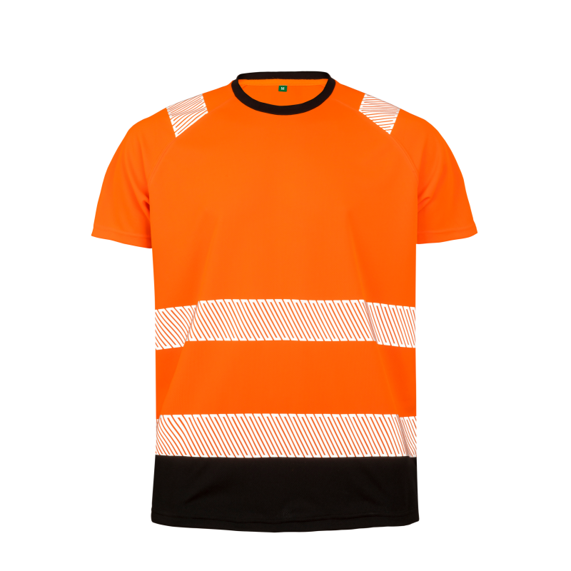 T-shirt de segurança de material reciclado