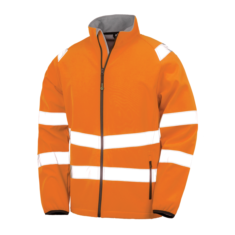 Blusão softshell reciclado de segurança