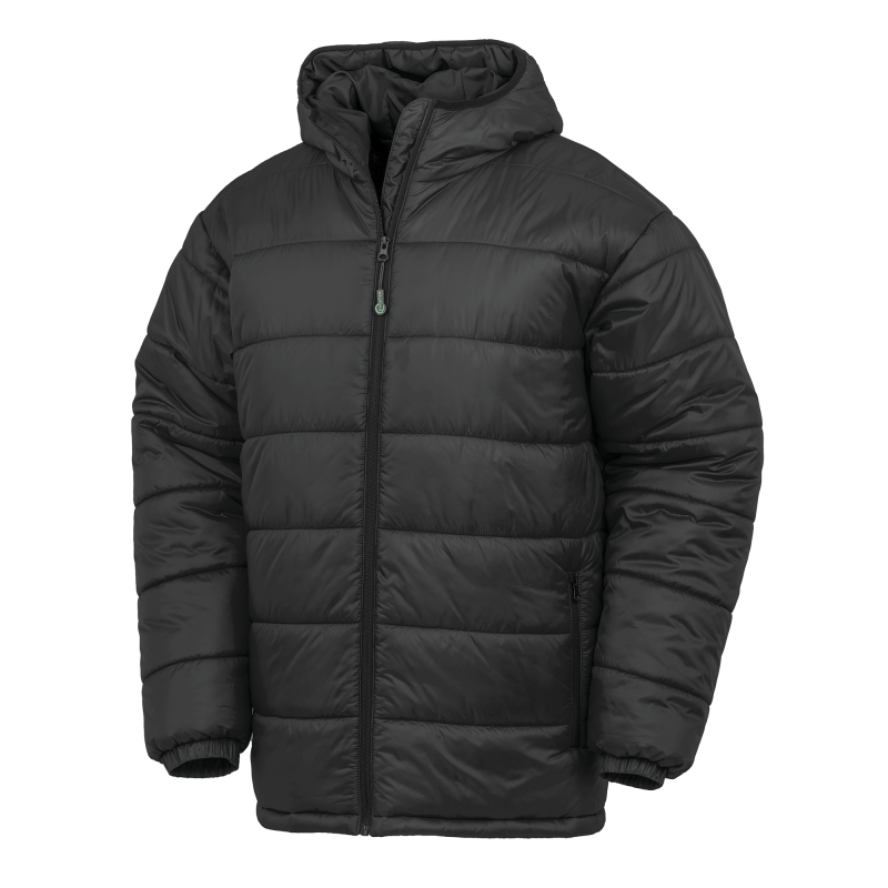Parka acolchoada reciclada