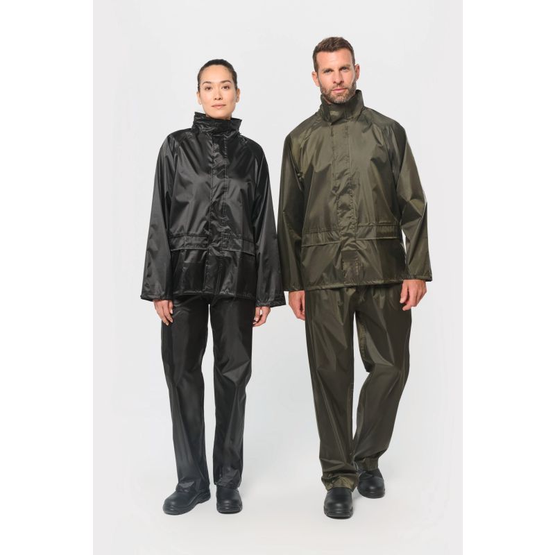 Conjunto de lluvia unisex